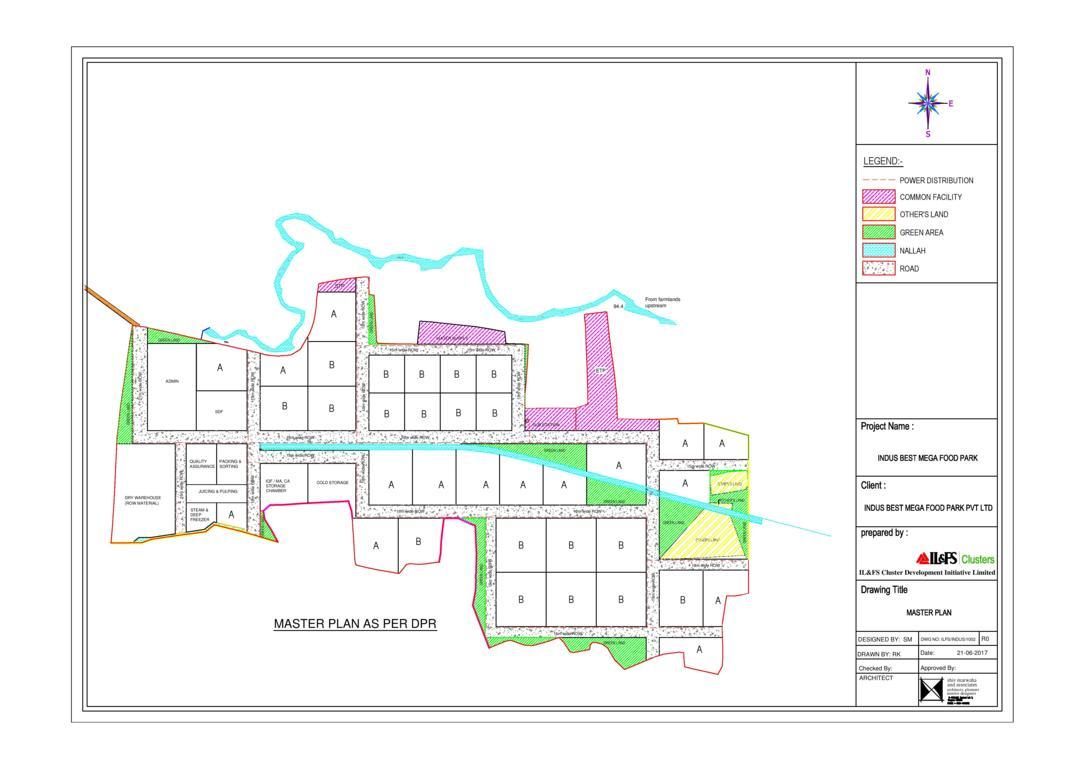 Campus master plan — tour stop locations